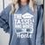 The Tassel Was Worth The Hassle Graduation Class Comfort Colors Sweatshirt Blue Jean
