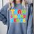 Team Second Grade Shirt 2nd Grade Back To School Graduation Comfort Colors Sweatshirt Blue Jean
