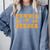 Tennis Senior Night Tennis Senior 2025 Graduation 11 Comfort Colors Sweatshirt Blue Jean