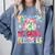 Thank You 1st Grade Teachers Graduation Last Day Of School Comfort Colors Sweatshirt Blue Jean