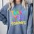 Thank You Teacher Appreciation Graduation Men Women Girls Kids Comfort Colors Sweatshirt Blue Jean