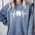 Tooth Heartbeat Dentist Graduation Party Dental Heartbeat Comfort Colors Sweatshirt Blue Jean