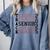 Track Senior Night Track Senior 2025 Graduation 60 Comfort Colors Sweatshirt Blue Jean