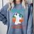 Trust Me I'Ve Got A Communications Degree College Graduation Comfort Colors Sweatshirt Blue Jean