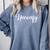 Uncomfy Uncomfortable Introvert Love Is Blind Quote Raglan Baseball Tee Comfort Colors Sweatshirt Blue Jean
