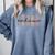 Veterinary Medicine Vet Tech DVM LVT Graduation Comfort Colors Sweatshirt Blue Jean