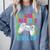 VIDEO GAMER Graduation Student Teacher Last Day School Kids Comfort Colors Sweatshirt Blue Jean