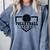 Volleyball Senior Night Volleyball Senior 2025 Graduation 30 Comfort Colors Sweatshirt Blue Jean