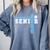 Volleyball Senior Night Volleyball Senior 2026 Graduation 39 Comfort Colors Sweatshirt Blue Jean