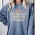 Whew That Was Close I Almost Had To Socialize Introvert Comfort Colors Sweatshirt Blue Jean