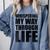 Whispering My Way Through Life Sayings For Introverts Comfort Colors Sweatshirt Blue Jean Whispering My Way Through Life Sayings For Introverts Comfort Colors Sweatshirt Blue Jean