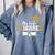 My Wife Phinished PhD Graduation Family Matching Comfort Colors Sweatshirt Blue Jean