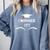 I Winged It Cosmetology Graduation Comfort Colors Sweatshirt Blue Jean