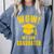 Wow My Son Graduated Mom Dad Of A Senior Graduation Comfort Colors Sweatshirt Blue Jean