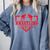 Wrestling Senior Night Wrestling Senior 2025 Graduation 11 Comfort Colors Sweatshirt Blue Jean