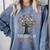 100 Days In The Books Tree Reading Teacher Student 100th Day Comfort Colors Sweatshirt Denim 100 Days In The Books Tree Reading Teacher Student 100th Day Comfort Colors Sweatshirt Denim