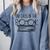 100 Days Of SCHOOKBook Nerd Book Lover Reading Librarian Boo Comfort Colors Sweatshirt Denim