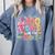 100th Day Of School Teacher Floral 100 Days In The Books Comfort Colors Sweatshirt Denim 100th Day Of School Teacher Floral 100 Days In The Books Comfort Colors Sweatshirt Denim