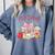 100th Day Of School Teachers 100 Days Of Coffee Chaos Books Comfort Colors Sweatshirt Denim 100th Day Of School Teachers 100 Days Of Coffee Chaos Books Comfort Colors Sweatshirt Denim