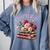 13th Birthday Chapter 13 Birthday Shirt Girls Book Lover Comfort Colors Sweatshirt Denim