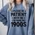 1900s Generation – Nostalgia Graphic Comfort Colors Sweatshirt Denim