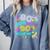 1980s 80's Baby 1990s 90's Made Me Birthday Nostalgia Vibes Comfort Colors Sweatshirt Denim