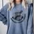 2 SIDES I Look Better Bent Over A Book Saying Quote Comfort Colors Sweatshirt Denim