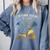 3 Bookish Quote I Am a Book Dragon Not a Worm Reading Book Comfort Colors Sweatshirt Denim