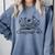 40th Birthday Chapter 40 Reading Book Lover 40 Year Old Comfort Colors Sweatshirt Denim