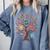 67 Days In The Books Reading Teacher 67th Day Of School Comfort Colors Sweatshirt Denim