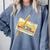 80's 90's Retro Music Party Costume Nostalgia Cassette Comfort Colors Sweatshirt Denim