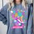 80's Baby 90's Made Me 1980s 1990s Nostalgia Retro Party Comfort Colors Sweatshirt Denim
