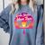 80s Fashion Girls Just Wanna Have Fun 1980s Nostalgia Comfort Colors Sweatshirt Denim