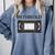 80s VHS Video Cassette Nostalgia Comfort Colors Sweatshirt Denim 80s VHS Video Cassette Nostalgia Comfort Colors Sweatshirt Denim