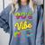 90s Nostalgia Retro Apparel 90'S Vibe Retro Premium Tri-Blend Comfort Colors Sweatshirt Denim 90s Nostalgia Retro Apparel 90'S Vibe Retro Premium Tri-Blend Comfort Colors Sweatshirt Denim