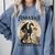 Abraxos Flower Garden Club Book Lover Fantasy Dragon Bookish Comfort Colors Sweatshirt Denim