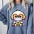 Adorable Book Lover Shih Tzu With Reading Glasses Cute Comfort Colors Sweatshirt Denim Adorable Book Lover Shih Tzu With Reading Glasses Cute Comfort Colors Sweatshirt Denim