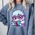 Adorable Book Lover Yeti With Reading Glasses Cute Comfort Colors Sweatshirt Denim Adorable Book Lover Yeti With Reading Glasses Cute Comfort Colors Sweatshirt Denim