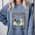 Alcott Little Women Characters Literature Book Illustration Comfort Colors Sweatshirt Denim