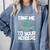 Alien Quote Take Me To Your Readers Sci-Fi Ufo Book Lover Comfort Colors Sweatshirt Denim