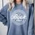 Anti Social Book Club Go Away I'm Reading Bookworm Comfort Colors Sweatshirt Denim