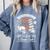 Anti-Social Book Club Reader Books & Coffee Dark Academia Premium Tri-Blend Comfort Colors Sweatshirt Denim