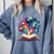 Astronomy Space Lover Books Bookworm Comfort Colors Sweatshirt Denim