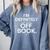 Theater Off Book Musical Theatre Book Lovers Comfort Colors Sweatshirt Denim