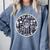 Back To The 2000s Tech Nostalgia Comfort Colors Sweatshirt Denim