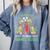 Banned Books Week Librarian Reading Comfort Colors Sweatshirt Denim