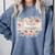 Barely Tolerable Book Floral Bookworm Lover Bookish Premium Comfort Colors Sweatshirt Denim Barely Tolerable Book Floral Bookworm Lover Bookish Premium Comfort Colors Sweatshirt Denim