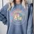 Bedtime Book Lover Reading Pajamas Comfort Colors Sweatshirt Denim