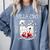 Bella Ciao Goodbye Beautiful Skull Book Of Dark Magic Occult Comfort Colors Sweatshirt Denim