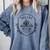 Belle's Book Club Est 1991 Belle's Book Shop Comfort Colors Sweatshirt Denim